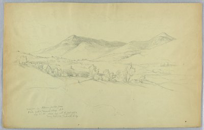 Góra Whiteface, na północ od wioski Tamworth, New Hampshire autorstwa Daniel Huntington