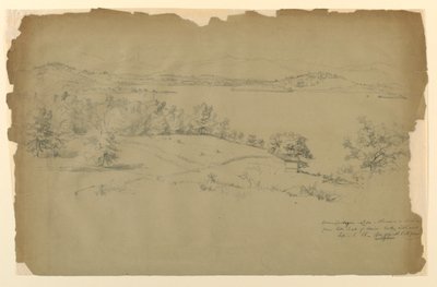 Jezioro Winnipesaukee, Chocorua w odległości autorstwa Daniel Huntington
