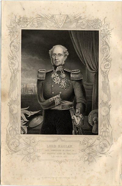 Portret Lorda Raglana, 1856 autorstwa Daniel John Pound