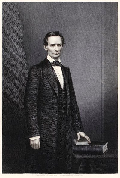 Abraham Lincoln: 16. prezydent Stanów Zjednoczonych (grafika) autorstwa Daniel John. Pound