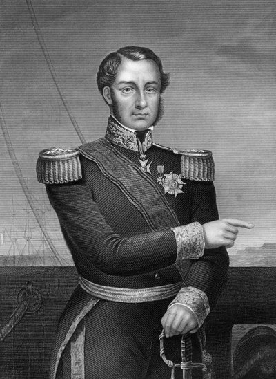 Baron Jacques Felix Emmanuel Hamelin 1768-1839, 1857. autorstwa Daniel John Pound