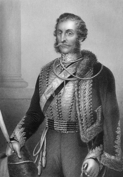 Hrabia Cardigan, 1857 autorstwa Daniel John Pound