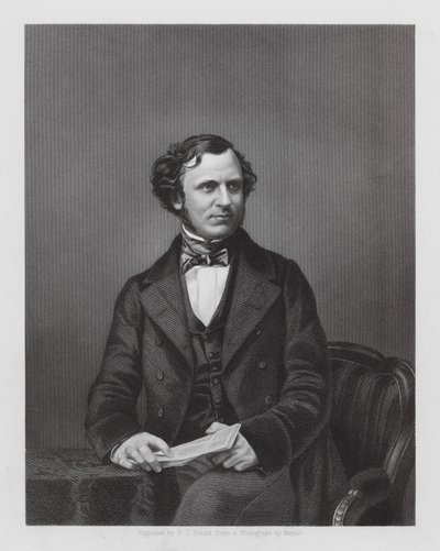 Edward Henry Stanley, lord Stanley, brytyjski polityk (rycina) autorstwa Daniel John. Pound