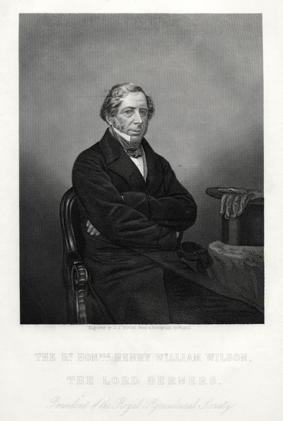 Henry William Wilson, 11. baron Berners, ok. 1880 r. autorstwa Daniel John Pound