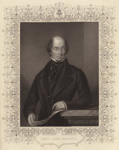 John Russell (grawerunek) autorstwa Daniel John. Pound