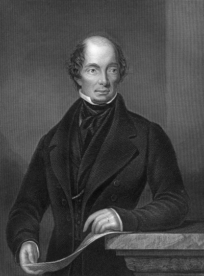 John Russell 1792-1878, 1. hrabia Russell, angielski polityk, 1857. autorstwa Daniel John Pound