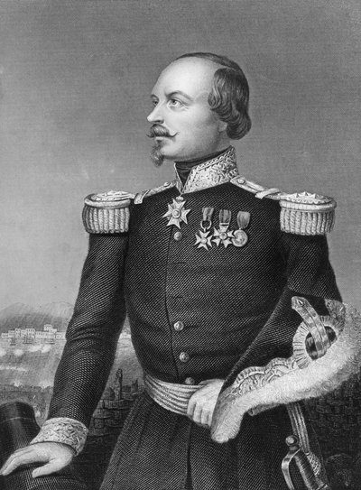 Marszałek Canrobert, żołnierz francuski, 1857 autorstwa Daniel John Pound