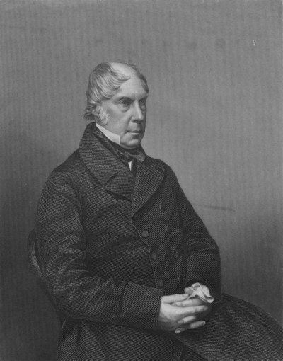 Szanowny hrabia Aberdeen, K.G., lata 50. XIX wieku. autorstwa Daniel John Pound