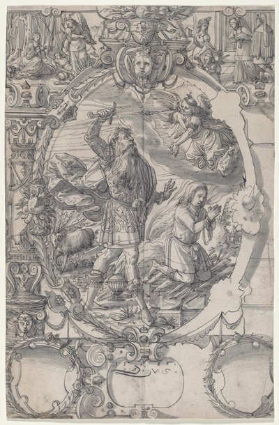 Ofiara Abrahama autorstwa Daniel Lindtmayer