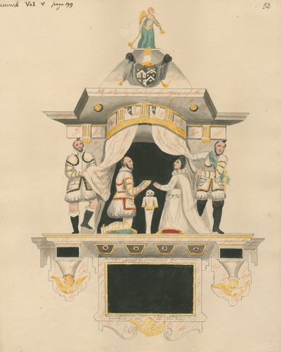 Pomnik Sir Thomasa Chalonera autorstwa Daniel Lysons