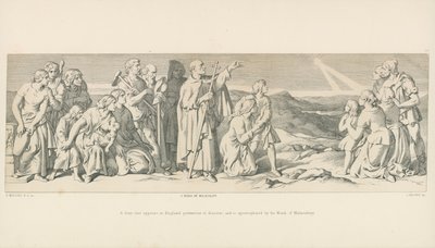 W Anglii pojawia się ognista gwiazda, zwiastująca katastrofę i zostaje apostrofizowana przez mnicha z Malmesbury autorstwa Daniel Maclise