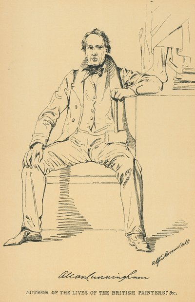 Allan Conningham autorstwa Daniel Maclise
