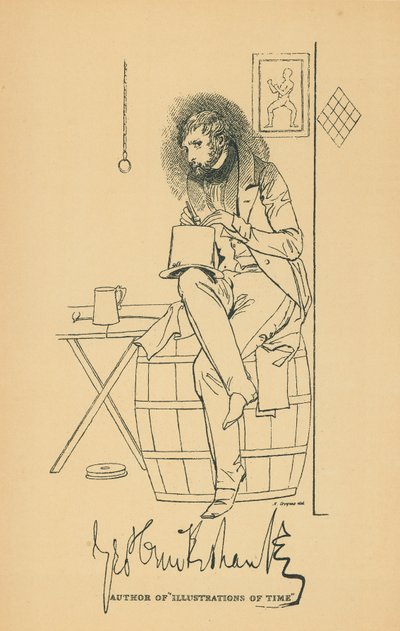 George Cruikshank autorstwa Daniel Maclise