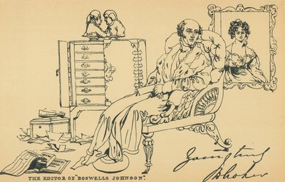 John Wilson Croker autorstwa Daniel Maclise