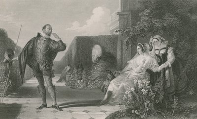 Malvolio, Dwunasta Noc autorstwa Daniel Maclise