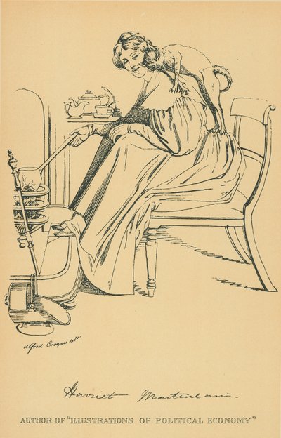 panna Harriet Martineau autorstwa Daniel Maclise