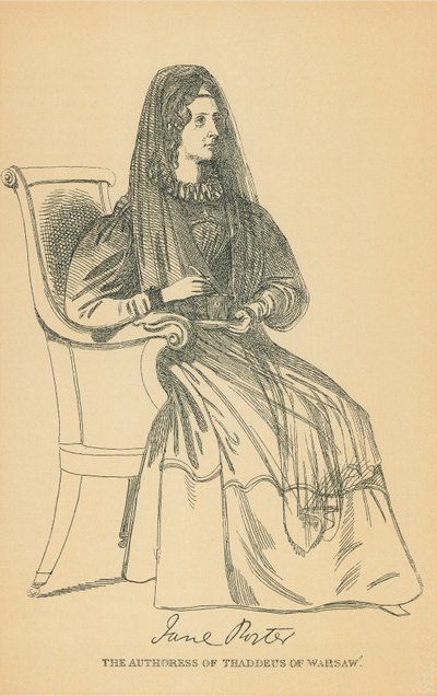 Panna Jane Porter autorstwa Daniel Maclise