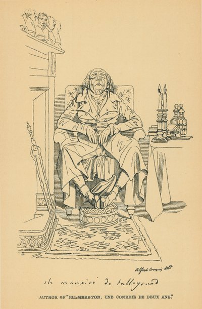 Książę Talleyrand autorstwa Daniel Maclise