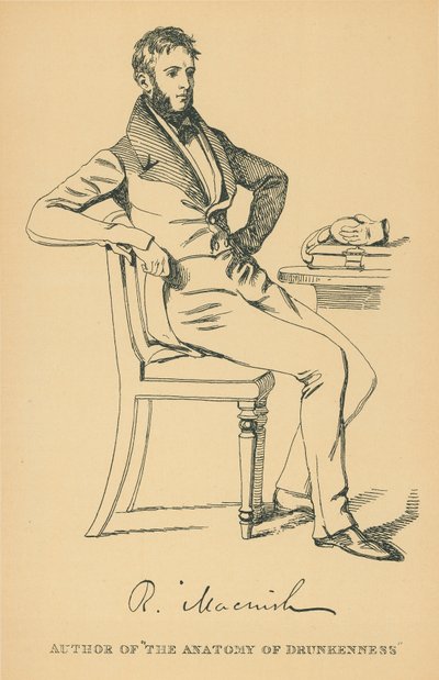 Robert Macnish autorstwa Daniel Maclise