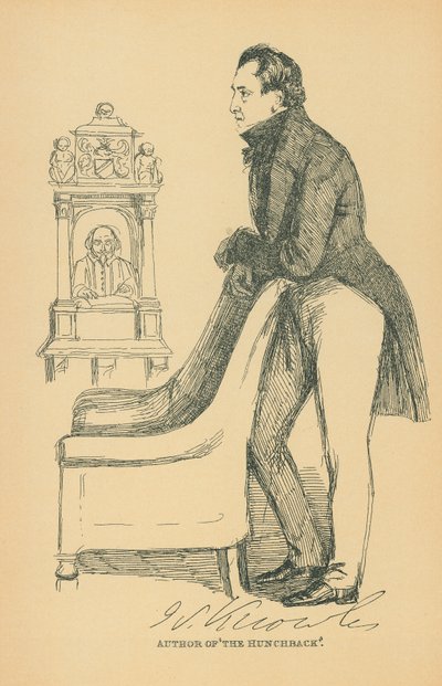Sheridan Knowles autorstwa Daniel Maclise