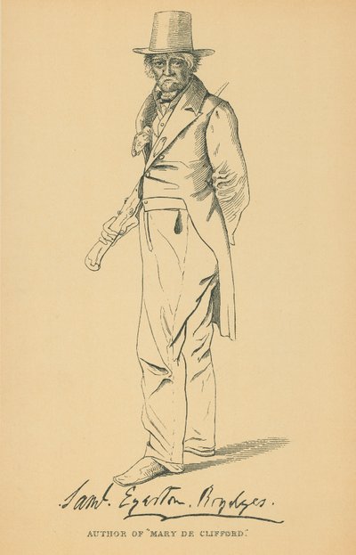 Sir Egerton Brydges autorstwa Daniel Maclise