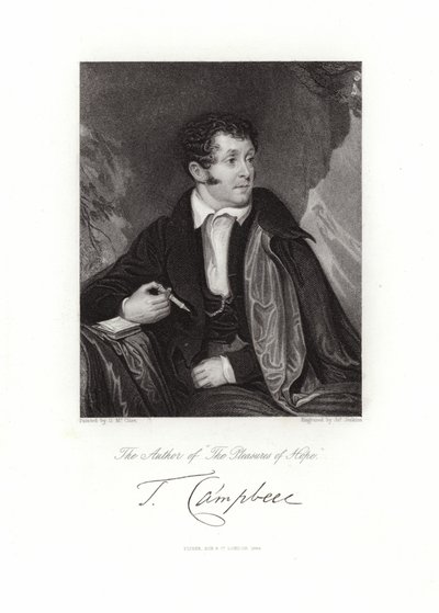 Thomas Campbell autorstwa Daniel Maclise