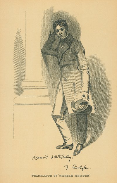 Thomas Carlyle autorstwa Daniel Maclise