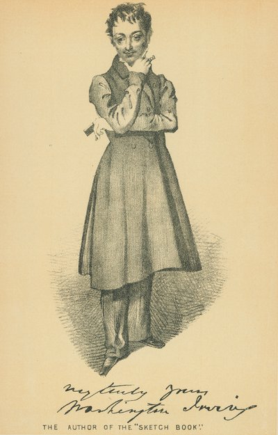 Waszyngton Irving autorstwa Daniel Maclise