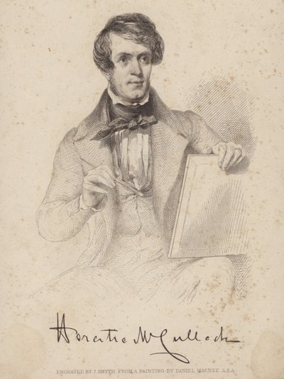 Horatio McCulloch autorstwa Daniel Macnee
