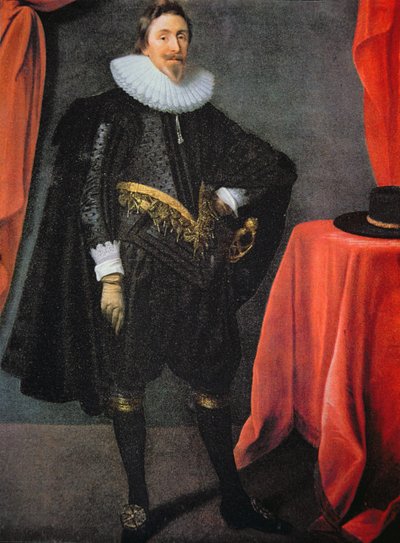 George Calvert autorstwa Daniel Mytens