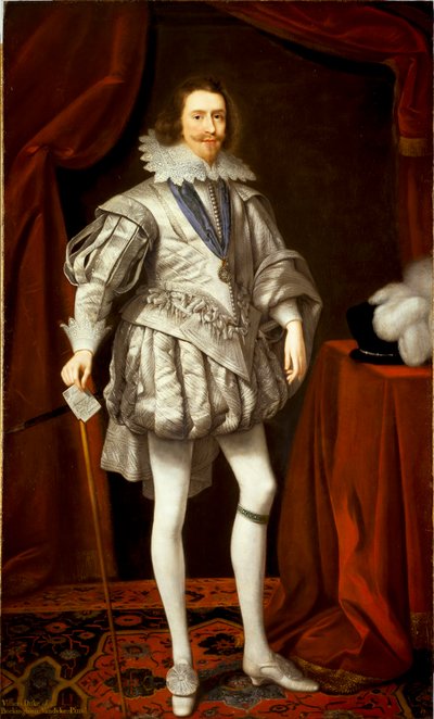 George Villiers autorstwa Daniel Mytens
