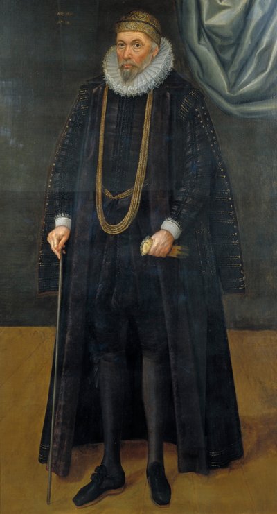 „Sir John Garrard, burmistrz w 1601”, 1618 autorstwa Daniel Mytens