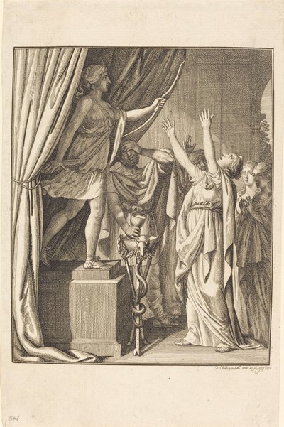 Diana autorstwa Daniel Nikolaus Chodowiecki