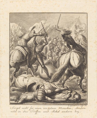 Rudolf Habsburga autorstwa Daniel Nikolaus Chodowiecki