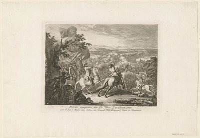 Bitwa pod Cahul, 1770 autorstwa Daniel Nikolaus Chodowiecki