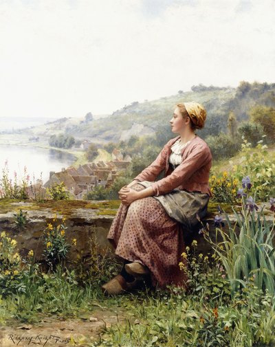 Zaduma, autorstwa Daniel Ridgway Knight