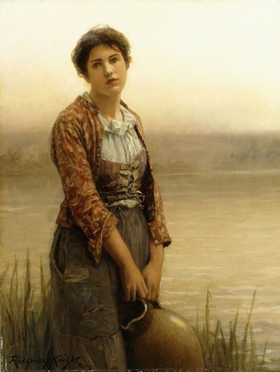 Przewoźnik wody, autorstwa Daniel Ridgway Knight