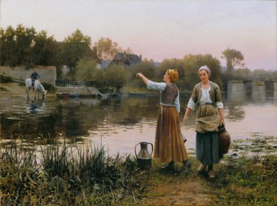 Przewoźnicy wody autorstwa Daniel Ridgway Knight