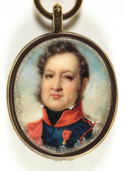 Ludwik Filip, król francuski (emalia) autorstwa Daniel Saint