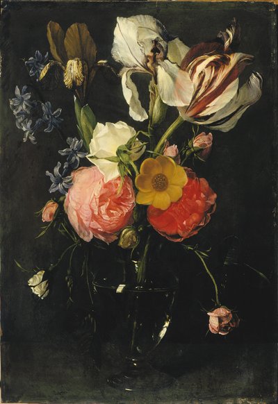Kwiaty w wazonie. autorstwa Daniel Seghers