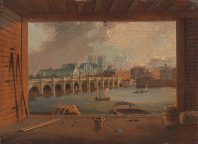 Uma vista de Westminster Bridgepolish autorstwa Daniel Turner