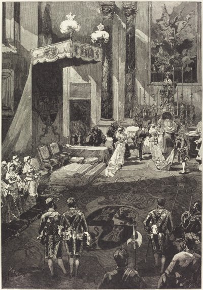 Narodziny dziecka autorstwa Daniel Vierge