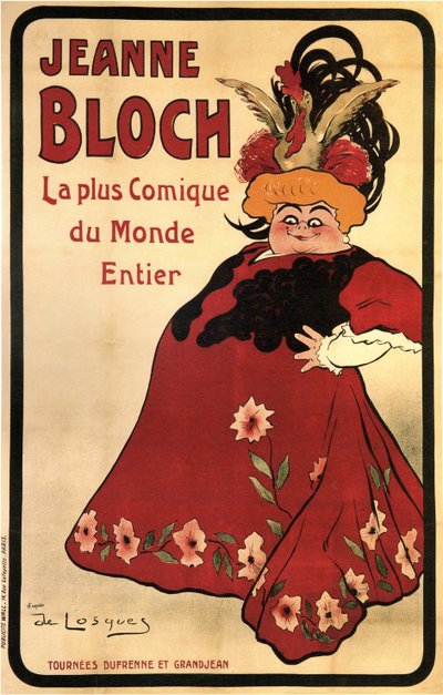 Jeanne Bloch, 1908 autorstwa Daniel de Losques