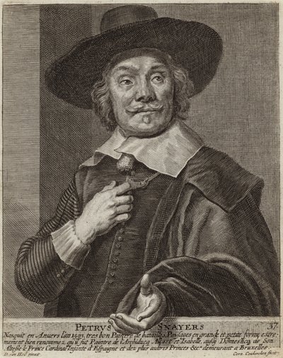 Portret Pietera Snayersa autorstwa Daniel van Heil