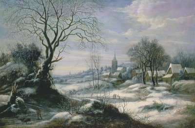 Zimowy krajobraz autorstwa Daniel van Heil
