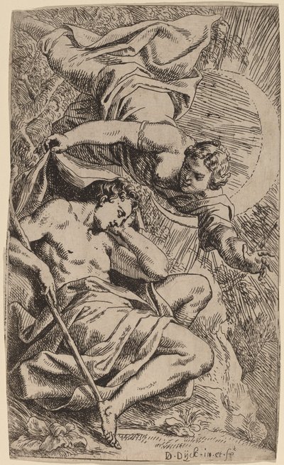 Diana i Endymion autorstwa Daniel van den Dyck