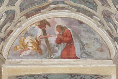 Chrystus w ogrodzie Getsemane autorstwa Daniele Crespi