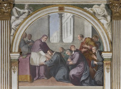 Św. Hugo i Św. Bruno i jego towarzysze, 1629 autorstwa Daniele Crespi