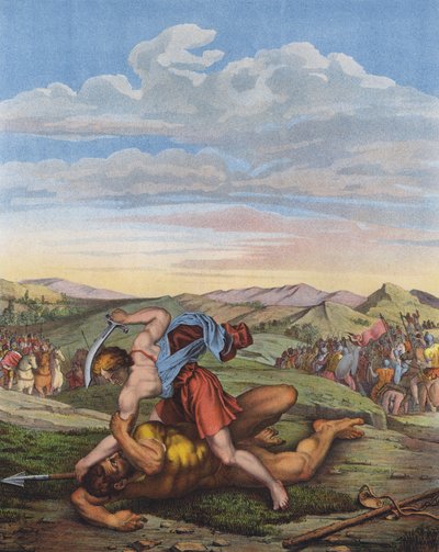 Dawid pokonujący Goliata autorstwa Daniele da Volterra 1509 66 after Daniele da Volterra 1509 66 after
