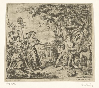Orfeusz i menady Ciconii autorstwa Daniël Herreyns (I)